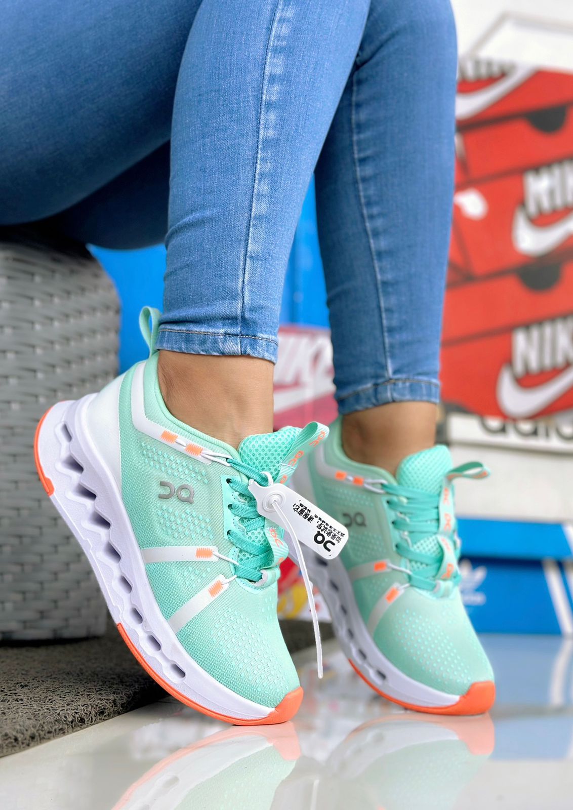 🔥NUEVOS TENIS ON CLOUD DAMA, DISEÑO EXCLUSIVO EN TENDENCIA!!!👟